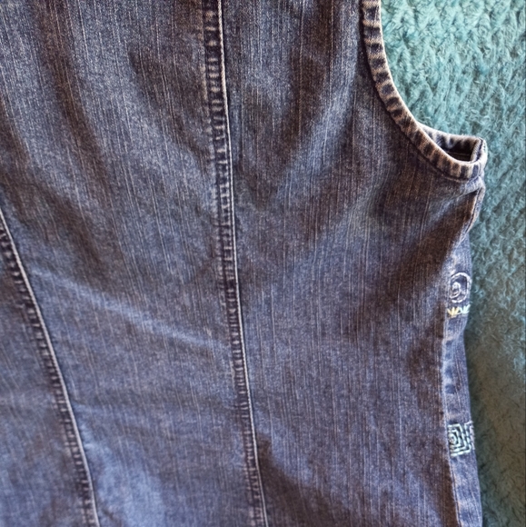 Alfred Dunner Blue Jean Vest - Picture 4 of 14